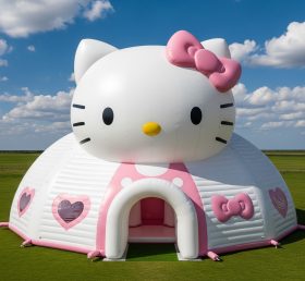 Tent1-6180 Надувная палатка в стиле Hello Kitty