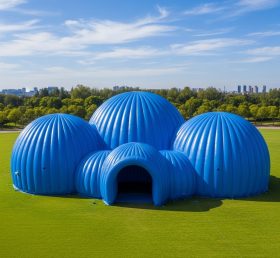 Tent1-6222 Синий купольный кластер надувная палатка