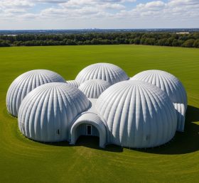 Tent1-6226 Серый купольный кластер надувной купол