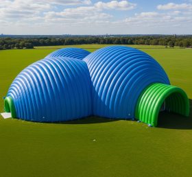 Tent1-6276 Синяя пузырчатая надувная палатка