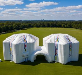 Tent1-6299 Microsoft двухкупольная надувная палатка