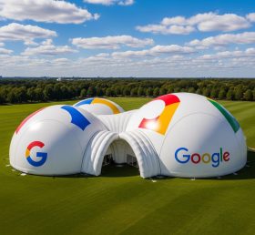 Tent1-6304 тема логотипа Google надувной купол
