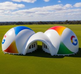 Tent1-6309 Надувной купол цветов Google