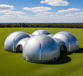 Tent1-6321 Модульный купольный надувной шатёр Audi