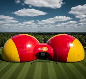 Tent1-6334 Купол надувной в стиле MasterCard