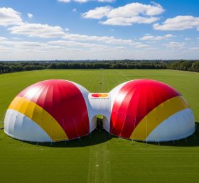 Tent1-6336 Надувной купол в стиле MasterCard