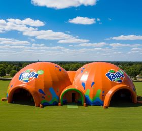 Tent1-6350 Надувная палатка с логотипом Fanta