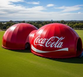 Tent1-6358 надувной купол Coca-Cola