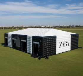 Tent1-6372 Черно-белый надувной павильон