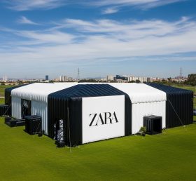 Tent1-6376 черно-белая надувная палатка Zara