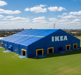 Tent1-6377 Синий Желтый IKEA Воздушная Палатка