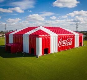 Tent1-6392 Красная надувная палатка для мероприятий Coca Cola