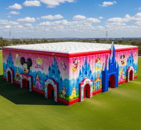 Tent1-6399 Надувной замок в стиле Дисней