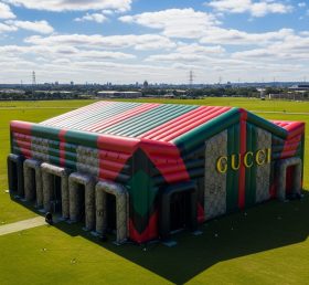 Tent1-6430 Надувной павильон Gucci красно-зелёная лента