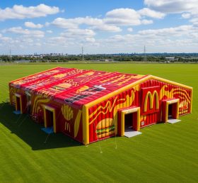 Tent1-6458 Надувная палатка McDonalds красно-желтая