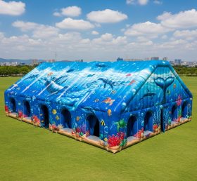 Tent1-6464 Надувная палатка с океанической тематикой