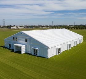 Tent1-6496 Надувная палатка чисто-белого цвета