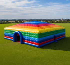 Tent1-6501 Радужная Полосатая Надувная Палатка