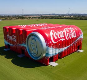 Tent1-6509 Красная надувная палатка Coca Cola