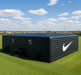 Tent1-6531 Элегантный черный надувной павильон Nike