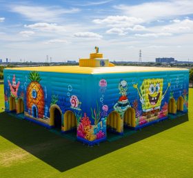 Tent1-6533 Надувная палатка в стиле Губка Боб