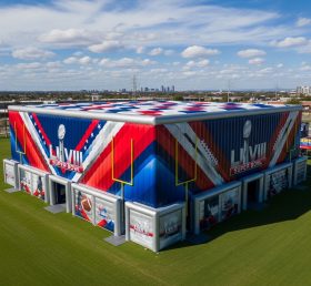 Tent1-6537 Надувная палатка Super Bowl