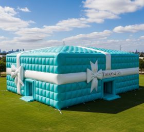 Tent1-6542 Надувная Подарочная Коробка цвета тиффани