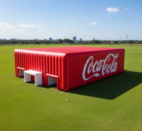 Tent1-6601 шатер-куб надувной для мероприятий бренда Coca Cola