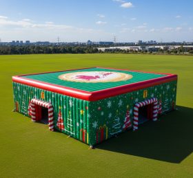 Tent1-6612 Рождественская надувная кубическая палатка