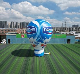B3-21AG Рекламный надувной шар Danone