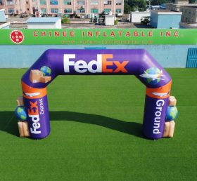 Arch3-116 рекламная надувная арка FedEx