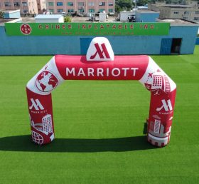 Arch3-139 Рекламная надувная арка Marriott