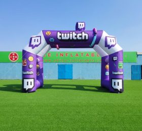 Arch3-179 надувная арка для рекламы Twitch