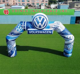Arch3-185 надувные ворота Volkswagen для рекламы