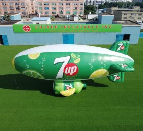 B3-208 гигантский рекламный надувной дирижабль 7UP