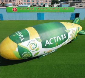 B3-209 Activia гигантский надувной дирижабль для рекламы