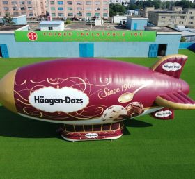 B3-246 Гигантский рекламный надувной дирижабль Häagen-Dazs