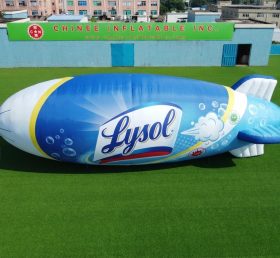 B3-257 Гигантский рекламный надувной дирижабль Lysol