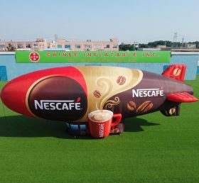 B3-266 Рекламный гигантский надувной дирижабль Nescafé