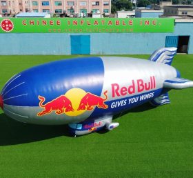 B3-280 Гигантский рекламный надувной дирижабль Red Bull