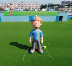 Cartoon3-749 Надувной мультяшный аттракцион в стиле Blippi Wonders