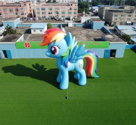 Cartoon3-816 Надувной мультяшный аттракцион в стиле My Little Pony