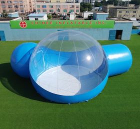 Tent1-5045B Синяя надувная пузырьковая палатка