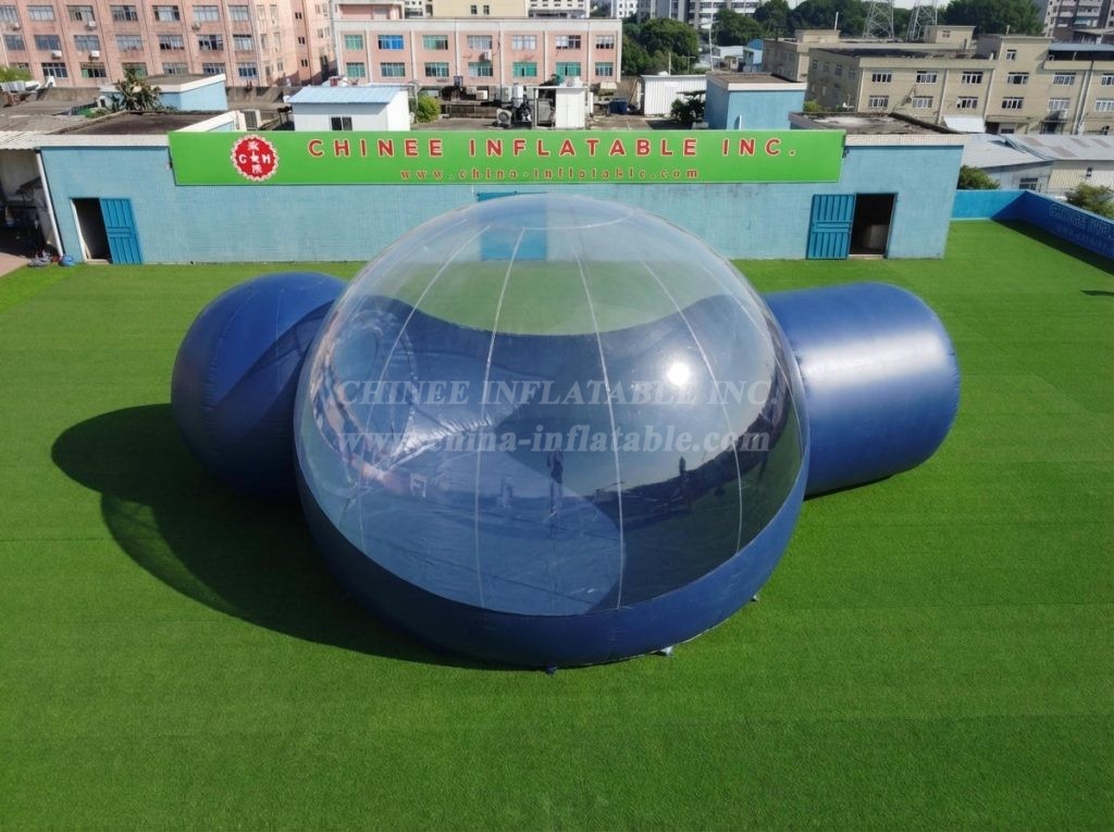 Tent1-5045C Dark Blue Inflatable Bubble Tent