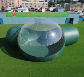Tent1-5045D Надувной пузырчатый тент темно-зеленого цвета