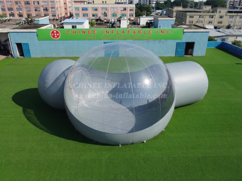 Tent1-5045E Grey Inflatable Bubble Tent