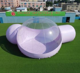 Tent1-5045F Лавандовая надувная пузырьковая палатка