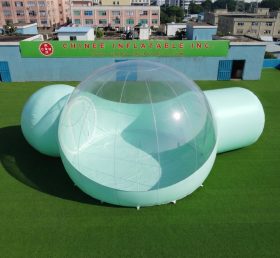Tent1-5045H Надутая пузырчатая палатка мятно-зелёного цвета