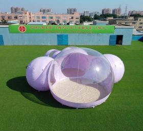 Tent1-5047F Лавандовая надувная пузырчатая палатка