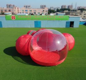 Tent1-5047M Красная надувная пузырчатая палатка